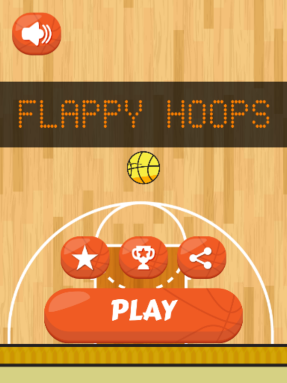Flappy Hoops Basketball Dunk screenshot 5