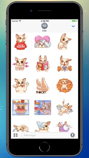 French Bulldog! Stickers