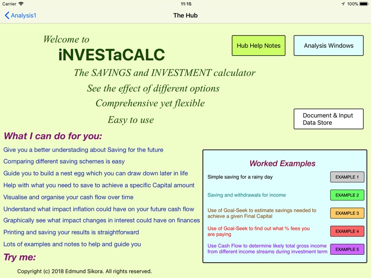 iNVESTaCALC