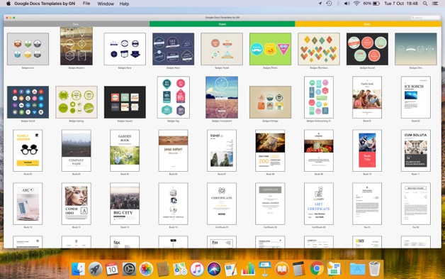 Google Docs Templates by GN for Mac 4.1 破解版 – Google文档模板