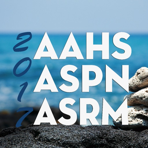 AAHS, ASPN, ASRM, 2017 Meeting