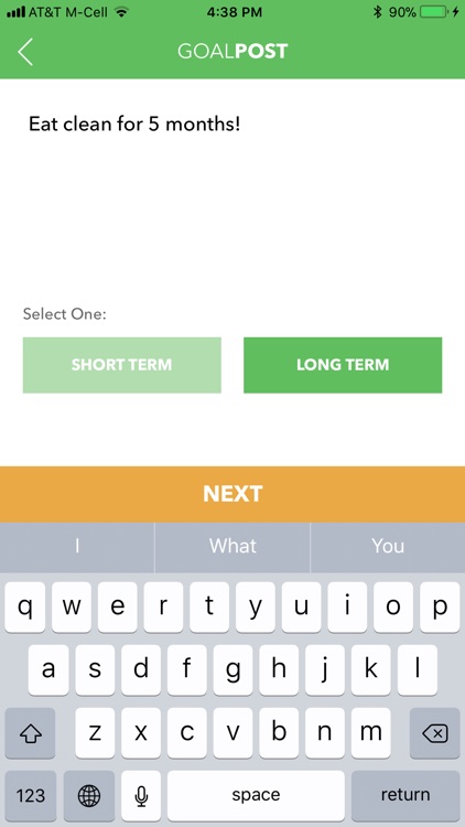 GoalPost - Goal Tracker