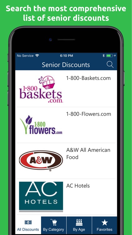 Senior Discounts & Coupons
