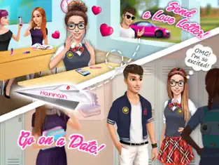 Captura de Pantalla 2 Hannah's High School Crush iphone