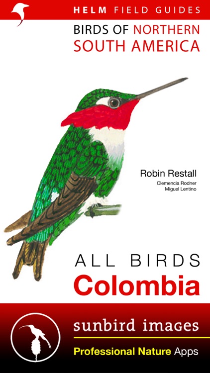 All Birds Colombia field guide by Mullen & Pohland GbR