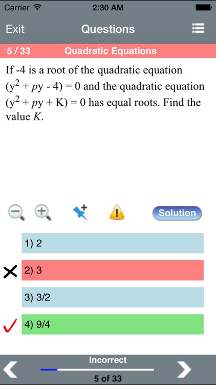 PSAT Algebra