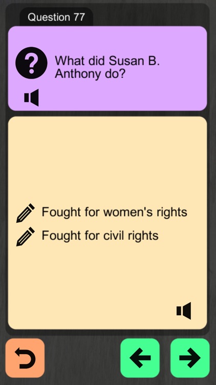 US Citizenship Test 2018 Audio screenshot-4