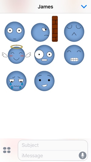 Animated Blue Emojis(圖2)-速報App