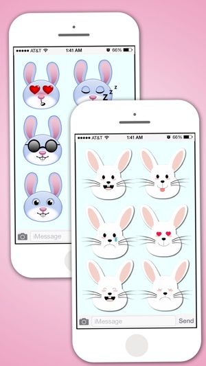 Bunny Stickers for iMessages(圖2)-速報App