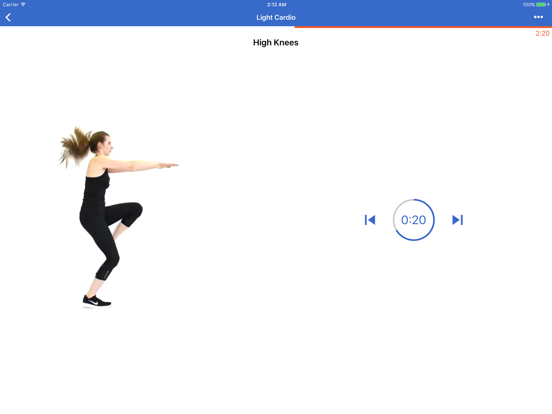Cardio & HIIT Workout - Fitify screenshot