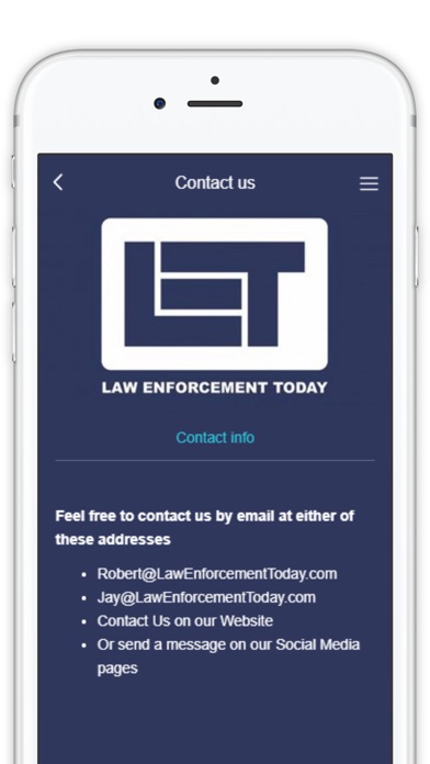Screenshot #3 pour Law Enforcement Today