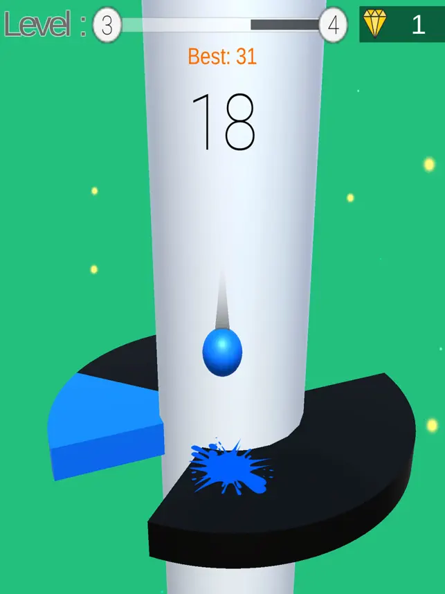 Ball Helix Jumping Game 3D, game for IOS