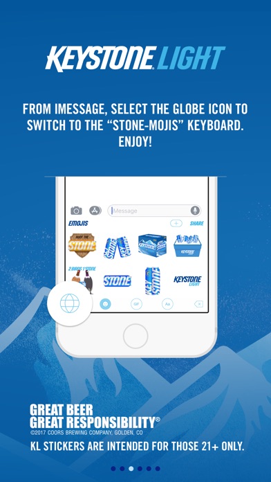 Keystone Light Emojis screenshot 3
