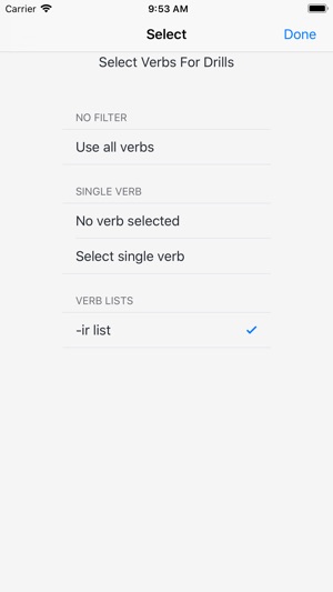 Verbes - French Verb Trainer(圖6)-速報App