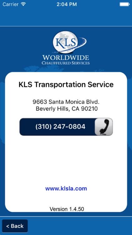 KLS Worldwide Chauffeured Services