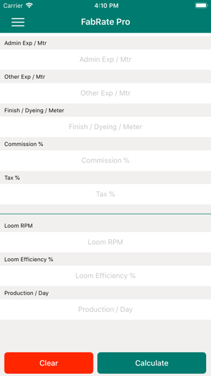 FabRate Pro-Textile Calculator(圖3)-速報App