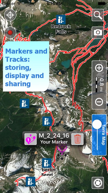 Glacier NP Hiking Trails GPS screenshot-3