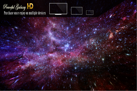 Peaceful Galaxy HD screenshot 2