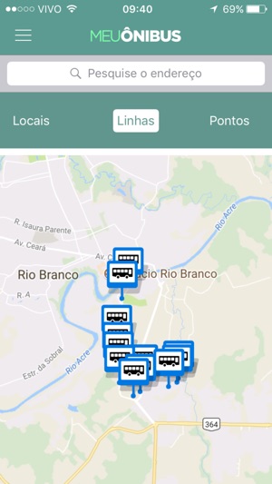 Meu Ônibus Rio Branco(圖2)-速報App