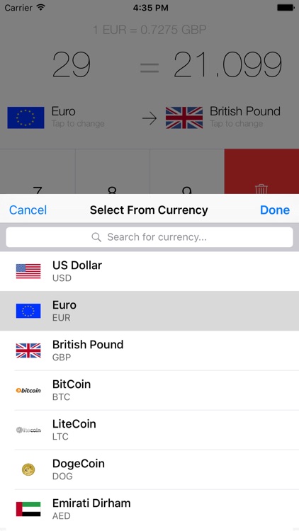 My Currency Converter & Rates