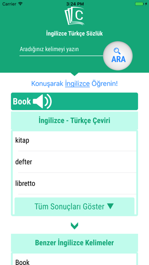 Clickivo Ingilizce Turkce Sozluk Sto App Store