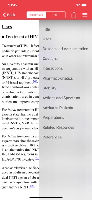 AHFS Clinical Drug Information(圖2)-速報App