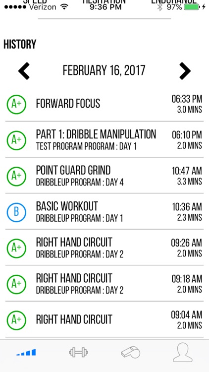 DribbleUp Basketball Training screenshot-3
