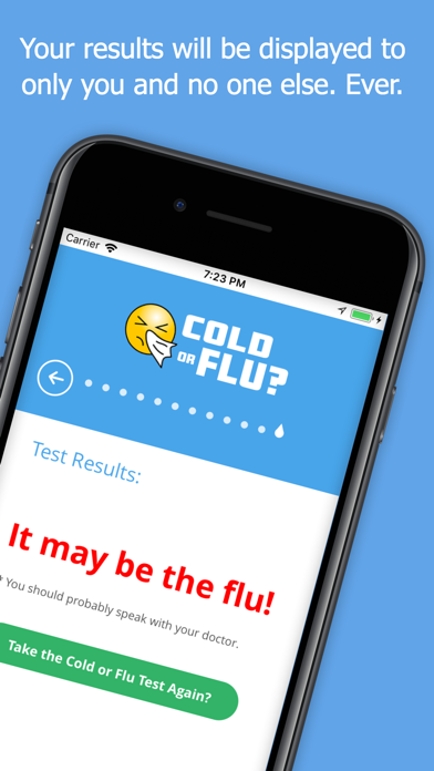 Cold or Flu? screenshot 3