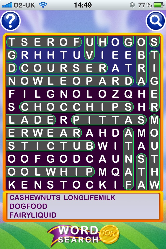 Word Search 10K - the world's largest wordsearch! screenshot 3