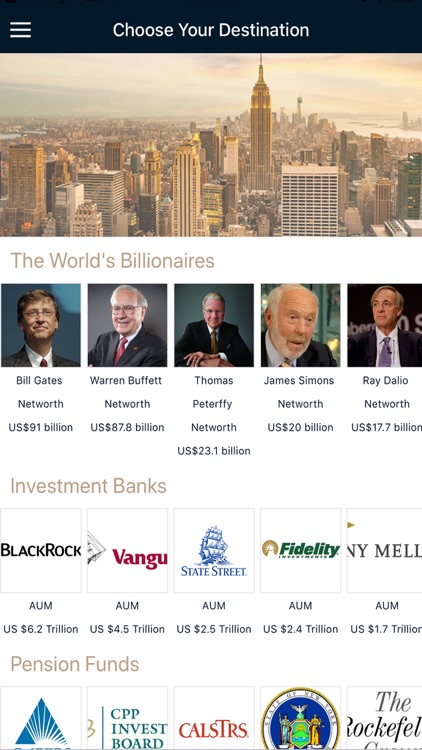 The Billionaires’ League.