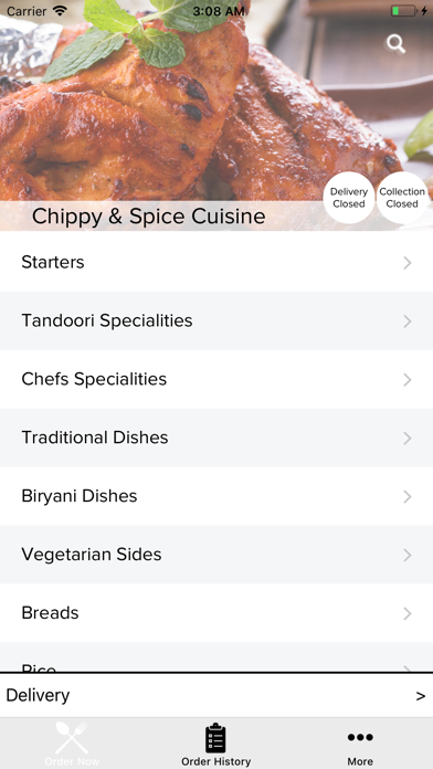 How to cancel & delete Chippy Spice Cuisine from iphone & ipad 2