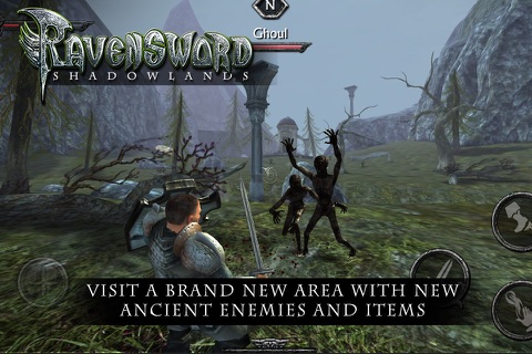 Ravensword: Shadowlands - náhled