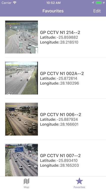 Live Traffic Cameras ZA