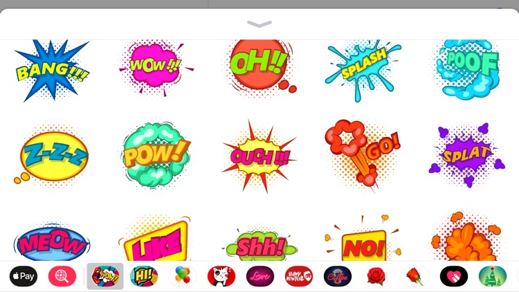 Best Comics Blast Sticker Pack