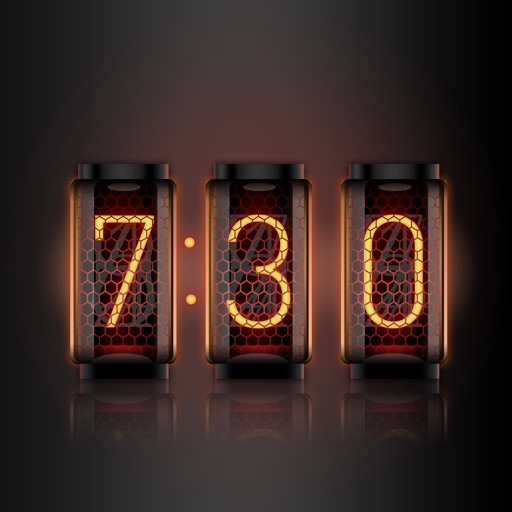 Screen Clock - Nixie Tube