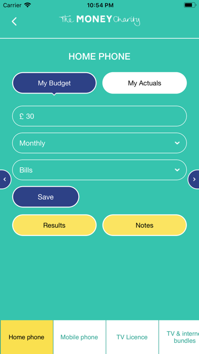 Money Charity Budget Builder screenshot 4