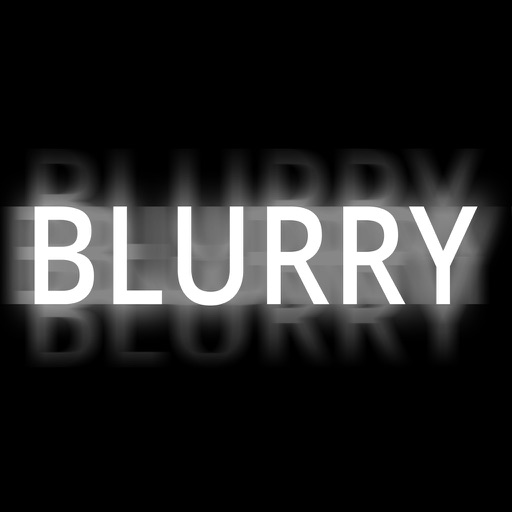 Blurry: Blur Photo Effects iOS App