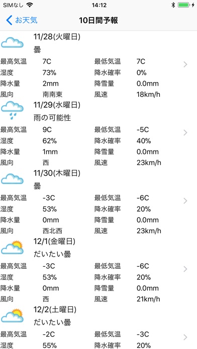 お天気地図+ screenshot1