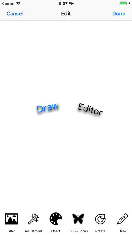 Draw Editor - Drawing on Photo