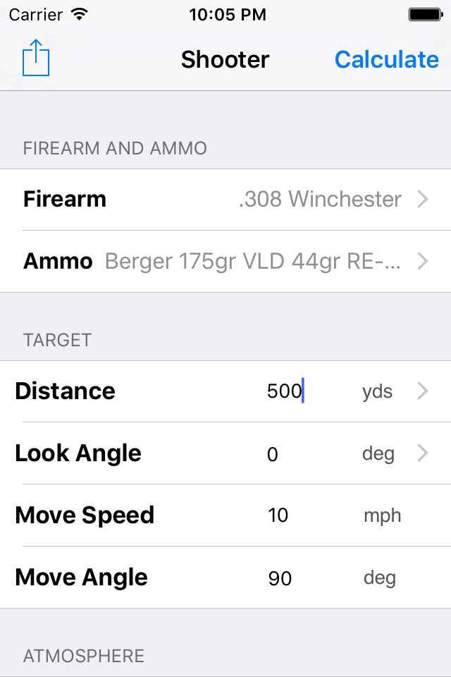 Shooter (Ballistic Calculator) screenshot 4