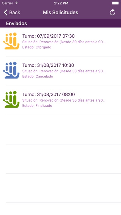 Vicente López Turnos Licencias screenshot 3