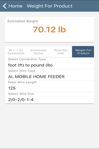 Southwire® Conversion Calc screenshot 4