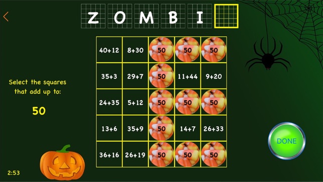 Math Word Go - Halloween(圖2)-速報App