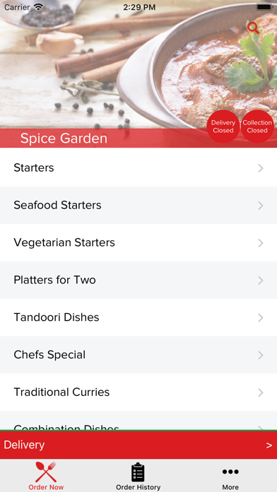 How to cancel & delete Spice Garden Swadlincote from iphone & ipad 1