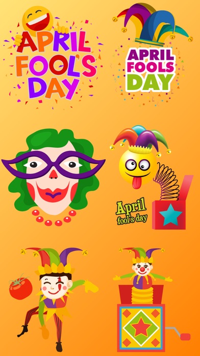 April Fools' Day Fun Stickers screenshot 3