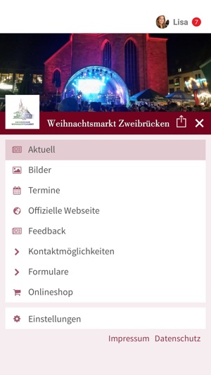 Weihnachtsmarkt Zweibrücken(圖2)-速報App