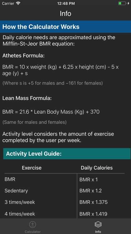 IIFYM Macro/Calorie Calculator screenshot-3