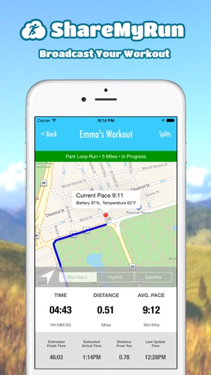 ShareMyRun - Live Run Tracking