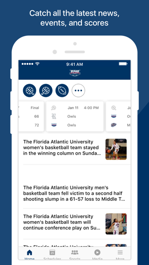 Florida Atlantic Owls(圖2)-速報App