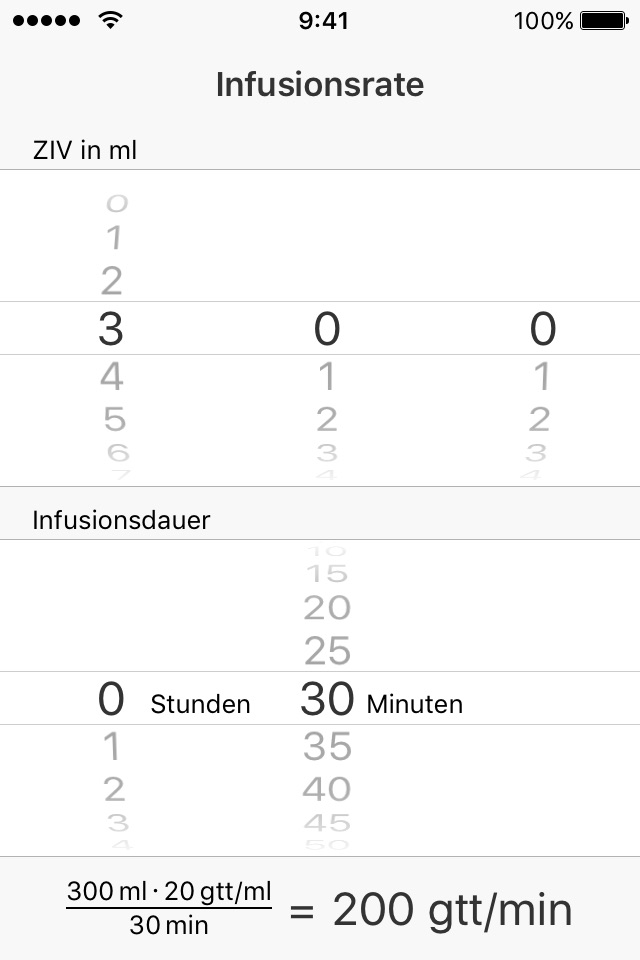 Infusion Rate screenshot 3